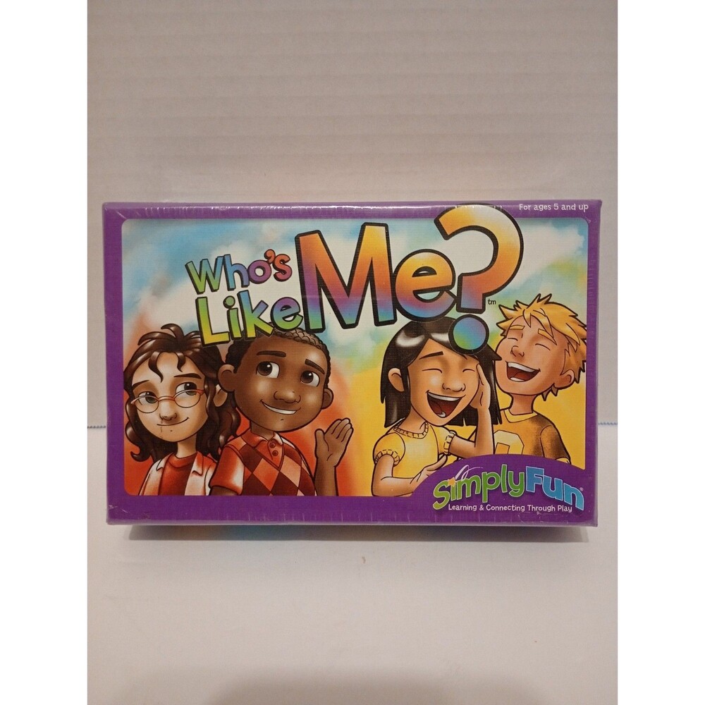 Who's Like Me Card Game 2013 By Simply Fun Ages 5+ Brand NEW Sealed